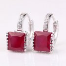 Gulicx Fashion Princess Gold Color Hoop Earring For Wom 2 E4R
