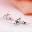 H Hyde New Fashion Wome S Silver Color Jewelry Angel Wings C 2 E4R