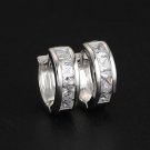 High Quality Gold Color Crystal Zircon Earrings Big Sta 3 E4R