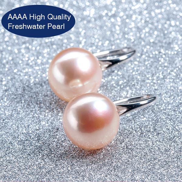 High Quality Pearl Earrings High Luster Pearl Jewelry C 3 E4R