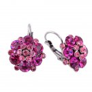 High Quality Rhinestone Flower Crystal Stud Earrings For Wom 3 E4R