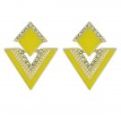 Hot Sale Brincos Colorful Enamel Rhinestone Party Earring Ge E4R