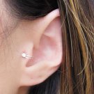 Hot Selling Unisex Summer Style Gold Silver Plated Cubi E4R
