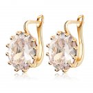 If You New Bijoux Gold Color Filled Flower Colorful Crystal E4R