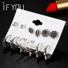 If You Vintage Stud Earrings Set Mix For Women Fashion Cryst 3 E4R