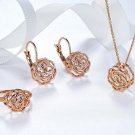 Iutopian Elegant Rose Flower Dangle Earrings Brincos With En 4 E4R