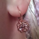 Iutopian Elegant Rose Flower Dangle Earrings Brincos With En E4R