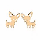 Jisensp New Arrival Chihuahua Earrings For Women Cute Dog St 2 E4R