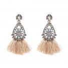 Jujia Falcon Tassel Earring Hand Made Statement Earring Mult 2 E4R