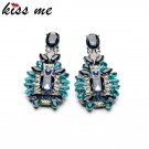 Kiss Me Statement Trendy Jewelry Elegant Shiny Resin Stone B E4R