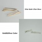 Kittenup 2pair Lot New Fashion Leaf Stud Earrings For Women E4R