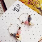 Korean Asymmetric Style Geometric Pendant Earrings Colo 2 E4R