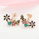 Korean Fashion Imitation Pearl Earrings Small Daisy Flo 2 E4R