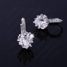 Luxury Colorful Heart Band Real Pure 925 Sterling Silver Jew 2 E4R