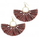 Manilai Bohemian Geometric Fringe Earrings Fashion Women Sta 3 E4R