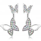 Manufacturers Selling Hanging Butterfly Earrings Two Wear Fa E4R