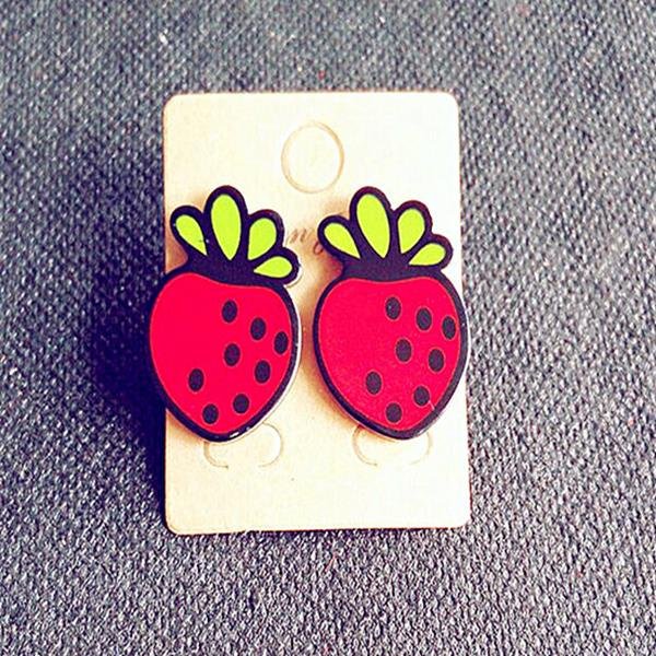 Many New Designs Animal Rabbit Monkey Fruit Month Small Acry E4R