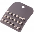Marte Joven 9pairs Set Retro Green Stone Stud Earring Sets M 3 E4R