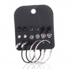 Marte Joven New Style Mixed 9 Pairs Week Stud Earrings 5 E4R