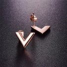 Martick 316l Stainless Steel Earrings For Women Rose Gold Co 2 E4R