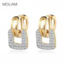 Moliam Fashion Design Small Huggie Hoop Earrings For Womens E4R