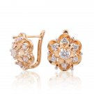 Moliam Newest Exquisite Flower Hoop Earing Fashion Jewelry A 2 E4R
