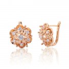 Moliam Newest Exquisite Flower Hoop Earing Fashion Jewelry A 3 E4R