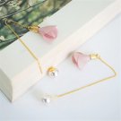 Ms Pearl Flower Lovely Earrings Earrings Night Long Earrings E4R