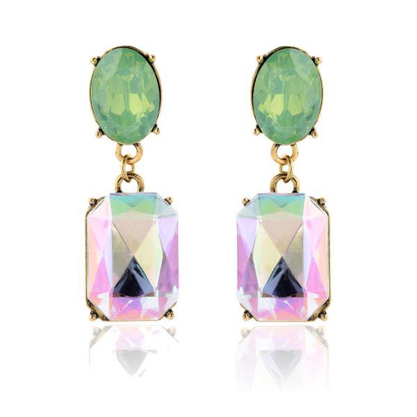 Multicolor Square Candy Drop Earrings Pendant Fashion Jewelr 2 E4R