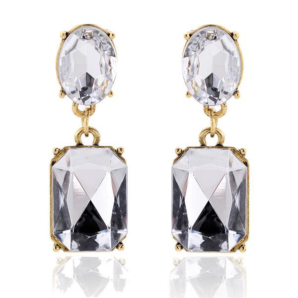 Multicolor Square Candy Drop Earrings Pendant Fashion Jewelr E4R