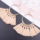 Naomy Zp Vintage Bohemian Handmade Cotton Tassel Earrings Fo E4R