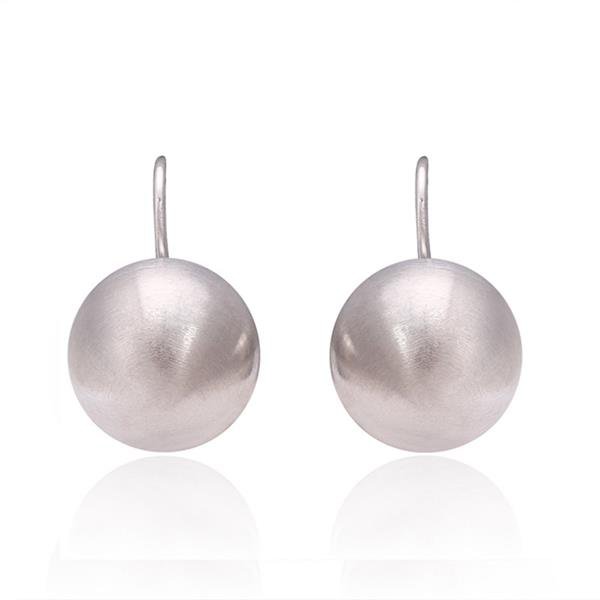 New 1pair Small Imitate Spherical Ball Dangle Fashion Earrin 2 E4R
