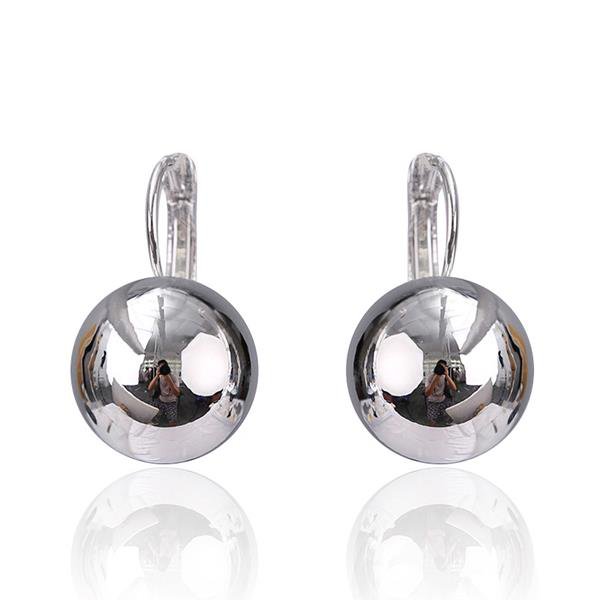 New 1pair Small Imitate Spherical Ball Dangle Fashion Earrin 3 E4R