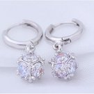 New Arrival Hot Sell Fashion Shiny Crystal 925 Sterling 2 E4R