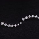 New Arrival Hot Sell Fashion Shiny Crystal 925 Sterling 4 E4R