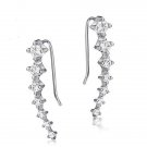 New Arrival Hot Sell Fashion Shiny Crystal 925 Sterling 6 E4R