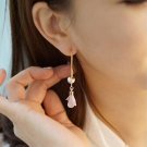 New Arrive Fashion Simple Flower Vintage Drop Earrings E4R