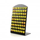 New Design 36 Pairs Emoji Funny Happy Face Stud Earring For E4R