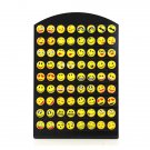 New Design 36 Pairs Emoji Funny Happy Face Stud Earring For 2 E4R