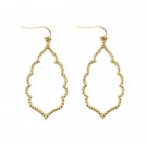New Famous Designer Rose Gold Filigree Earrings For Wom E4R