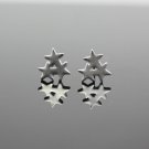 New Fashion Brincos Tiny Plain Deer Eiffel Tower Triangle Pa E4R