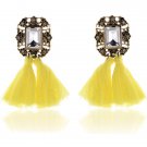 New Fashion Crystal Jewelry Vintage Tassel Statement Bi E4R