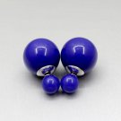 New Fashion Hot Selling Earrings Double Side Big Bright E4R
