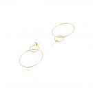 New Fashion Jewelry Gold Color Copper Vintage Round Drop Dan E4R