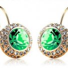 New Fashion Style Crystal Stud Earring Women Jewelry Zi E4R