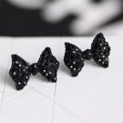 New Women S Fashion Lovely Cute Simple Black Butterfly Bow E 2 E4R