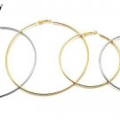 Personality Super Big Circles Hoop Earrings For Women Fashio 2 E4R