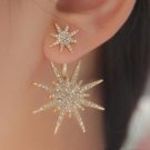 Presents New Fashion Simple Little Star Earrings Fine J E4R