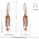 Roxi Brand Earrings For Women Fashion Jewelry Rose Gold Colo 3 E4R