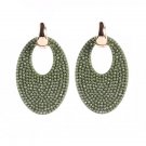 Sehuoran hotsale Earrings Brincos Big Oval Drop Earrings 3 E4R